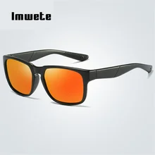 Imwete, поляризованные линзы, солнцезащитные очки, мужские, Ретро стиль, для вождения, спортивные, солнцезащитные очки, для вождения, защитные очки, HD очки