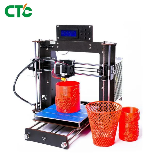 Special Offers Prusa i3 Kit 3D Printer Wood Frame High Precision Power Failure Resume Printing Impressora  -Europe ship from Germany