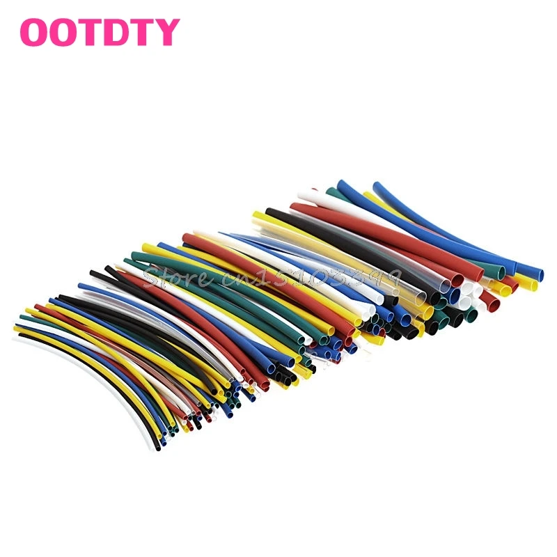 

140Pcs Assorted 2:1 Heat Shrink Tubing Sleeving Wrap Electrical Wire Cable Kit Drop Ship