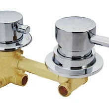 Душевой смеситель холодной и горячей воды переключатель клапан, 2/3/4/5 Шестерни душевая комната смешивание Соединительный клапан из нержавеющей стали кран аксессуары