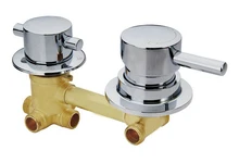 Shower room mixer faucet cold and hot water switch valve, 2/3/4/5 Gear shower room mixing connecting valve faucet accessories