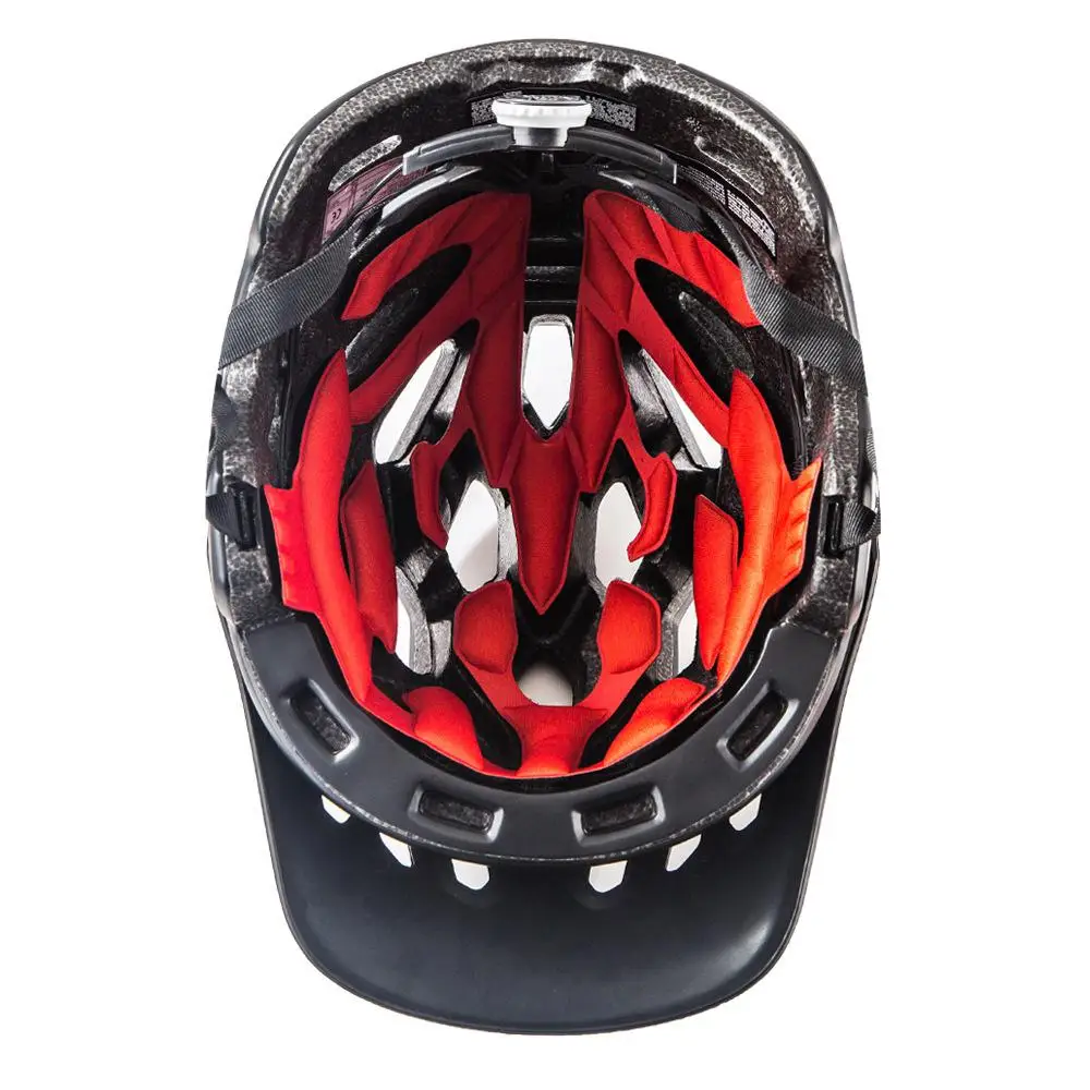 Открытый Велоспорт защитный шлем для горного велосипеда Гонки Защитный шлем безопасности широкополый интегрированный литой велосипедная