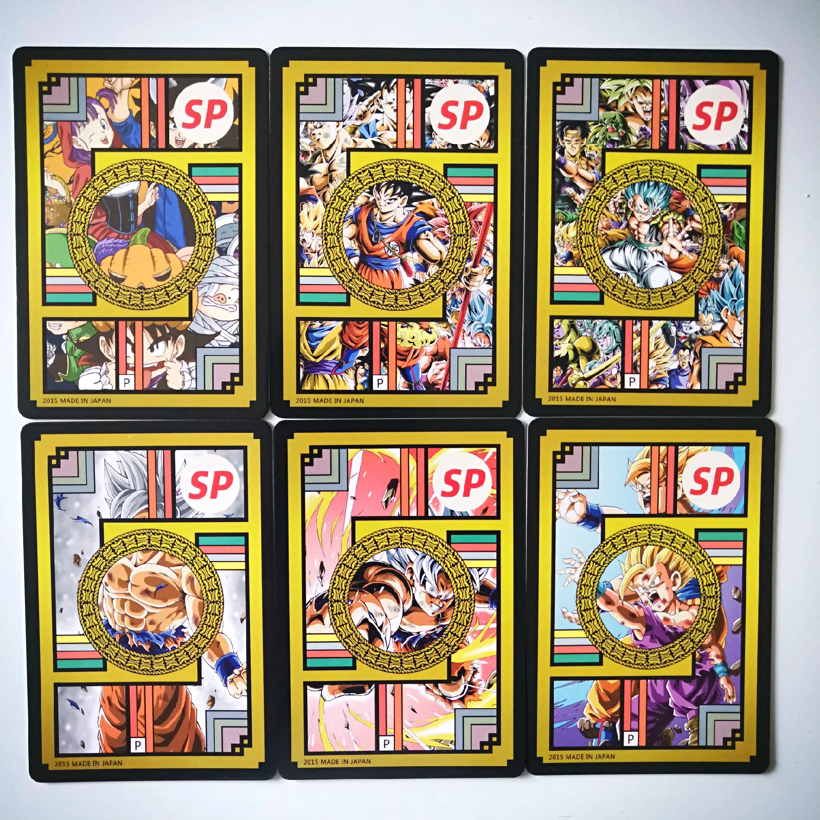 54 шт./компл. 9 в 1 супер Dragon Ball-Z герои боевой карты Ultra Instinct Goku Vegeta игровая коллекция карт