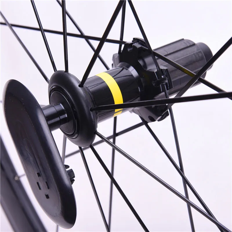 Дорожный 3k Cosmic BOB 23 мм широкий клинчер Глянцевая углеродная наклейка для велосипеда 50 мм Дорожный велосипед углеродная колесная алюминиевая