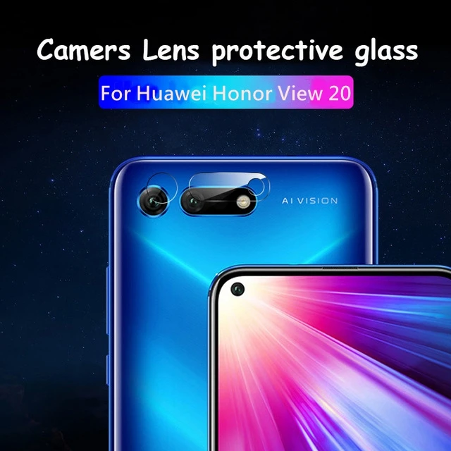 

2pcs Back Camera Lens Glass For Huawei Honor View 20 Protective Film 9H Explosion-proof LCD Screen Protector For Honor V20
