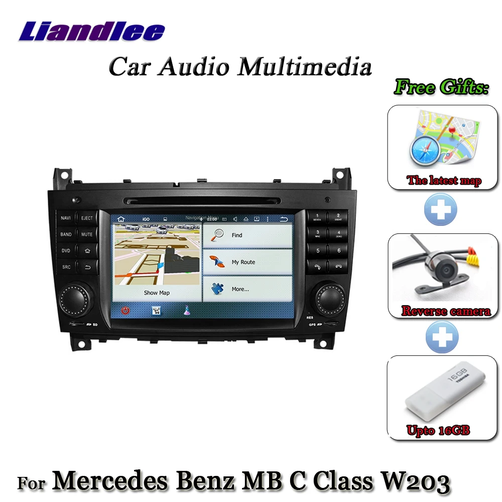 Liandlee Android 7,1 для Mercedes Benz C Class W203 C180 C200 C230 C320 C350 радио Carplay Камера gps-навигатор мультимедиа