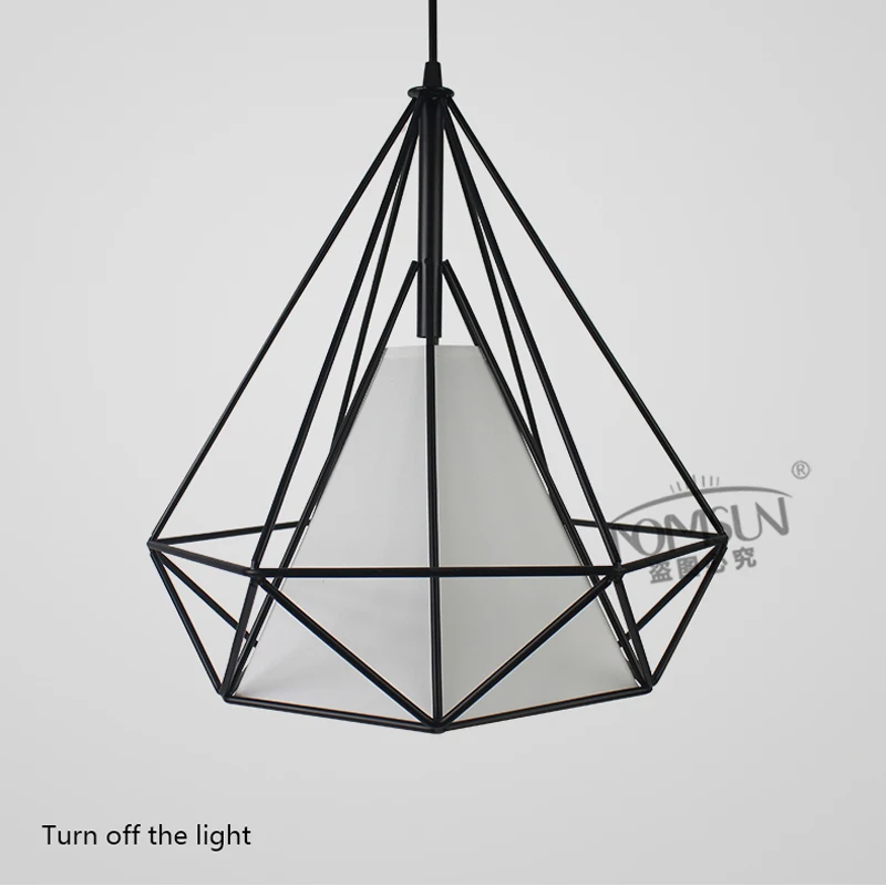 Ceiling Lights vintage for Living Room bedroom Home Lighting Fixtures luminaria de teto e27 black modern industrial lamp | Лампы и