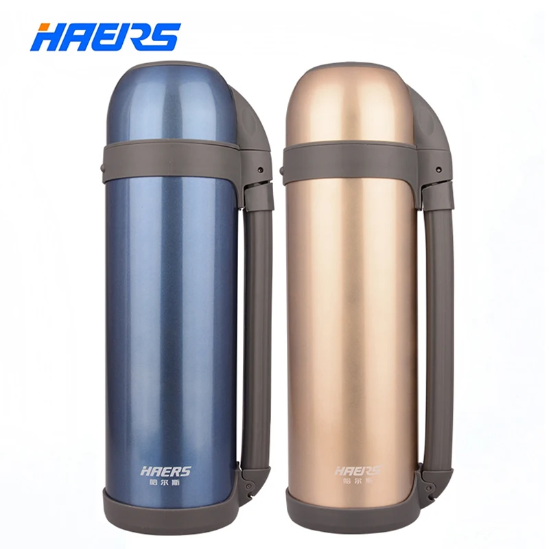 Haers Vacuum Flask Thermos With Bottle 1800ml Thermal Bottle Stainless Steel Insulated Metal Thermos Travel Drinkware