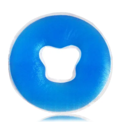 blue 1 шт., силиконовая спа-подушка для ухода за здоровьем, гелевая спа-подушка для отдыха на лице, массажная Накладка для спины, силиконовая спа-подушка для лица, Подушка-колыбель для лица - Цвет: blue