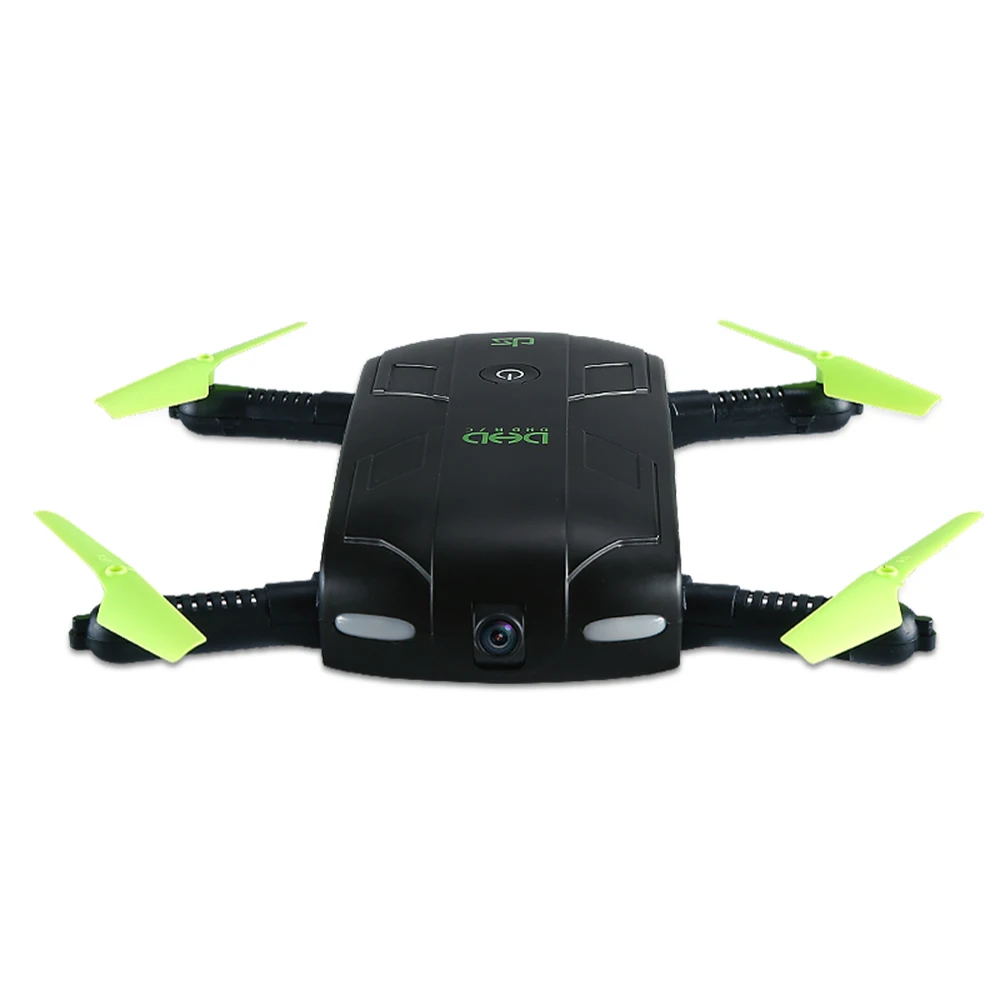 DHD D5 мини Дрон с 480P Wifi камерой складной Квадрокоптер RC Дроны HD Вертолет VS