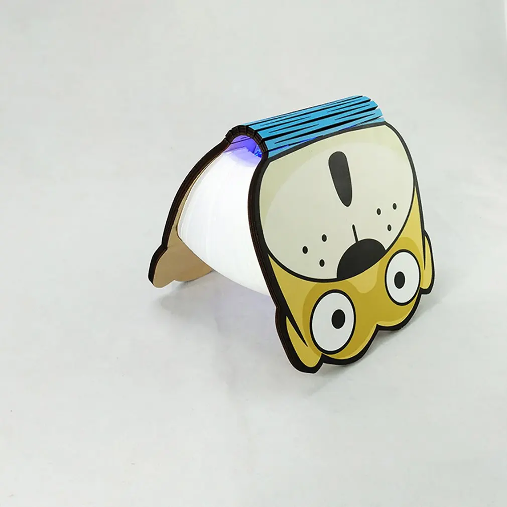 QL07-1 Цвет Изменение животных книга свет портативный Зарядка Usb ночник