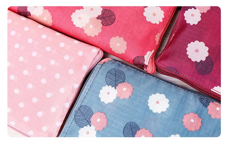 Новая модная Складная Водонепроницаемая портативная женская сумка для покупок для печати из ткани Оксфорд женские сумки на одно плечо для хранения кухни