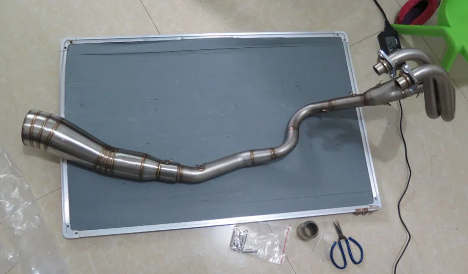 ninja 300 stock exhaust