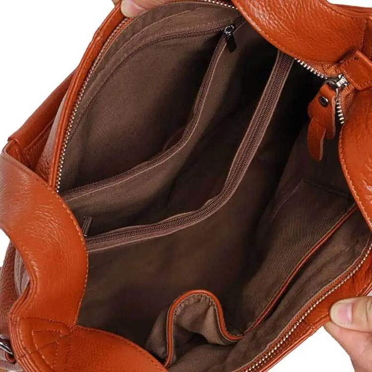 Винтажная брендовая новая сумка из натуральной кожи, Женская Большая вместительная сумка из воловьей кожи, сумка-тоут, основной известный дизайн, женские черные сумки через плечо