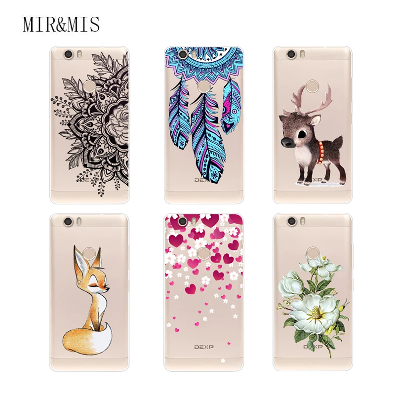 

Case For Dexp Ixion X150 5.0inch Transparent Printing Drawing Silicone Phone Cases Cover For Dexp Ixion X150 5.0 Inch