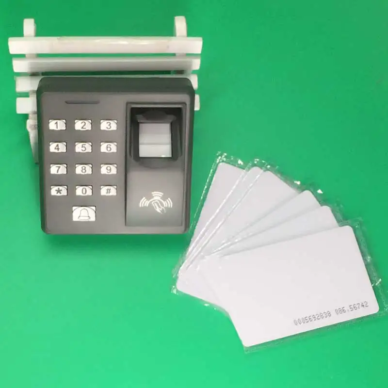 

Free Shipping MF100 Biometric Fingerprint & RFID Access Control System Kit with Electric Bolt lock+10 Piece 125khz RFID Card