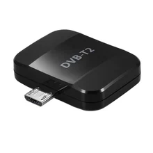 ТВ приемник Micro USB OTG DVB T2 Мини ТВ тюнер DVB-T2 сигнала цифровой приемник для смартфон android Pad
