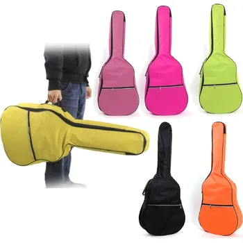 

2018 New 41 Inches Water-proof Durable Folk Acoustic Guitar Gig Bag Protective Case Cover For Guitar Padding Canvas