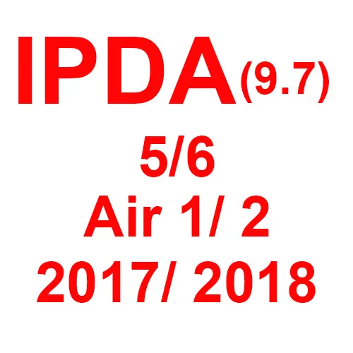 Закаленное стекло для Apple iPad Air 3 2 1 Mini 5 4 Защита экрана для iPad Pro 9,7 10,5 11 Защитная пленка для планшета - Цвет: For IPAD 5 6 air 2