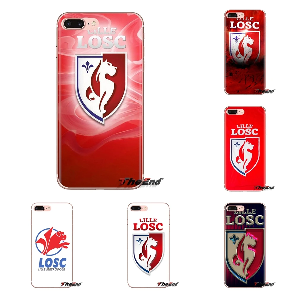 Для Huawei Mate Honor 4C 5C 5X 6X 7 7A 7C 8 9 10 8C 8X 20 Lite Pro Мягкий Силиконовый ТПУ чехол Losc Lille логотип