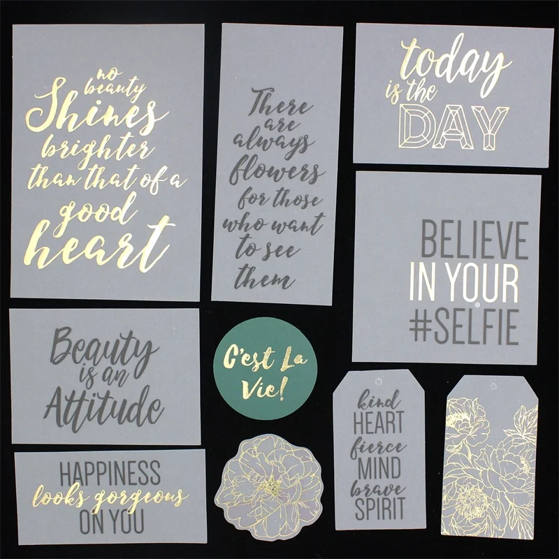 KSCRAFT 35pc Hello Sunshine Vellum бумажные высечки для скрапбукинга Happy planner/карточная