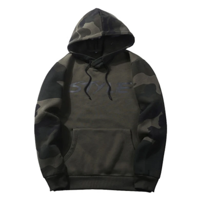 Free Shipping Autumn Winter Thick Hooded Hoodies Man's Casual Polyester Sweatshirt Three Colors Full Sleeve Hoodies
