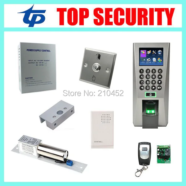 

ZK F18 fingerprint access control system full linux TCP/IP biometric fingerprint time attendance and access control system