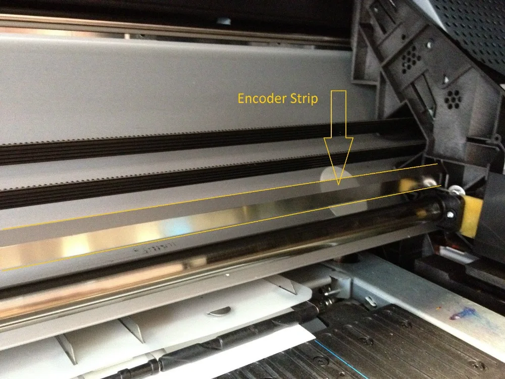 Энкодер полосы 4" Q1273-60239 Designjet Z4000 Z4500 Z6100 Z6200 T7100 ps исправление код ошибки 87: 01 86: 01 плоттер чернила часть POJAN