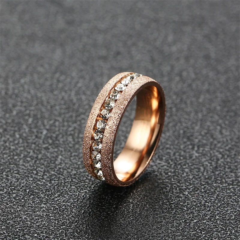 SIZZZ модный подарок для подруги посеребренное кольцо Anillos из розового золота CZ обручальное кольцо для мужчин и женщин Прямая поставка