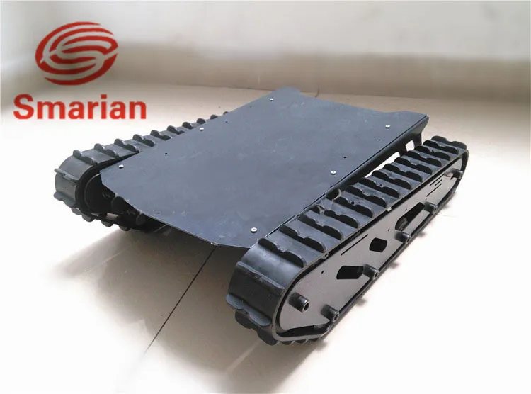 Smarian официальный металлический робот с большой нагрузкой T007, гусеничный танк, автомобиль с резиновой дорожкой, внедорожники с дистанционным управлением, гусеничный автомобиль