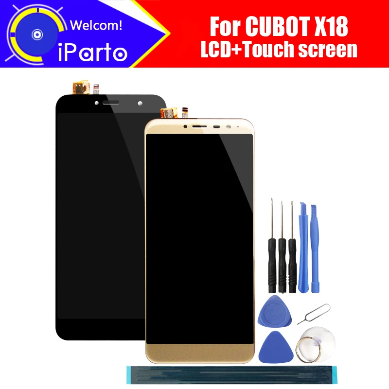 

5.7 inch CUBOT X18 LCD Screen Display Original New Tested Top Quality Replacement LCD Display For CUBOT X18 +adhesive