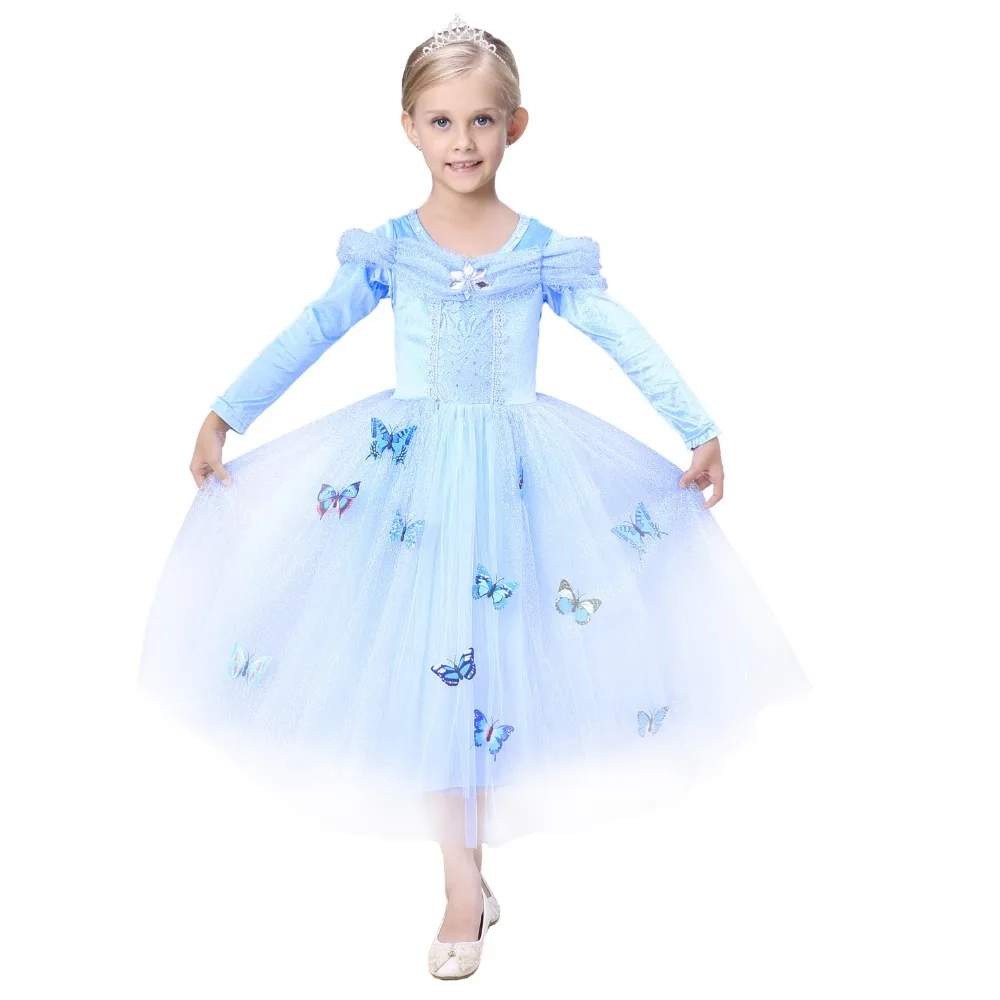 

Halloween Christmas carnaval cosplay costume princess dress sleeping beauty girls skirt fairy tale photographic character acting