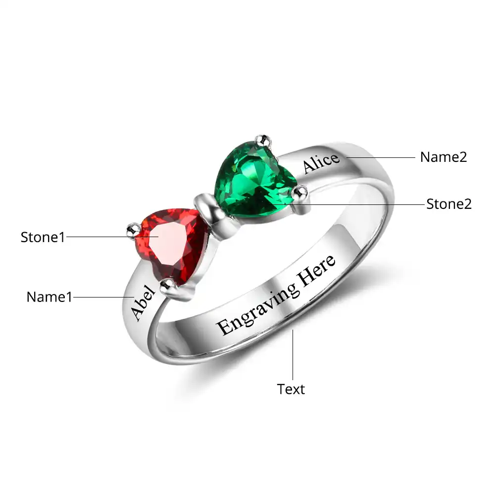 personalized ring for girlfriend
