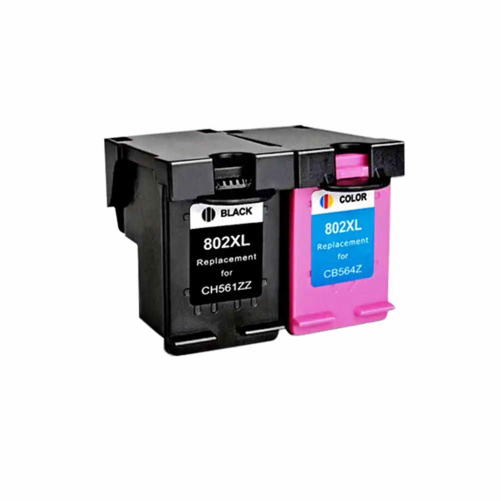 Совместимые чернильные картриджи JH 802 XL для принтера HP DeskJet 1050 2050 3050 2150 3150 1010 1510