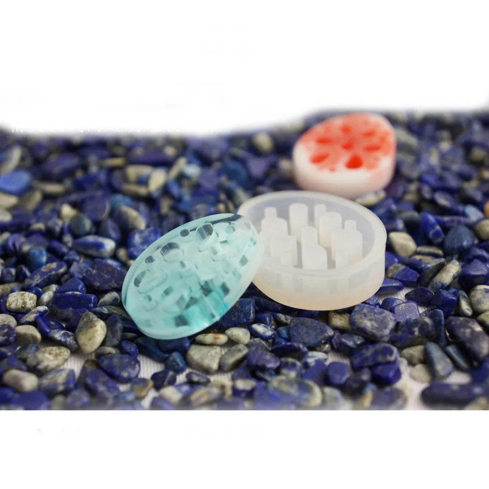 1PCS jewelry DIY Tool Silicone Resin Mold Lotus Root Shape Necklace