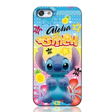 Funny Lovely 3D Cartoon Model Plastic Skin Cute Gloha Stitch Case Cover For iPhone 5 5S Back Protectiv Housing Shell Bags