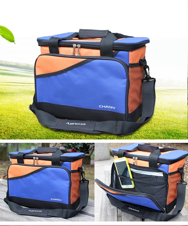Insulation Cooler Bag Thermal Food Cans Storage Picnic Lunch Shoulder Tote Waterproof Box Cars Bags Pack (11)