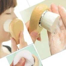 Beauty Soft Mild Fiber Facial Face Make Up Brushes For Deep Cleansing Clean Wash Pore Care Brush Head pinceis maquiagem