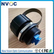 5 шт./лот, FTTA открытый SC ODVA адаптер, ODVA SC SX волоконно-оптический адаптер, открытый IP67 ODVA-SC Переборки адаптер С Пылезащитным колпачком