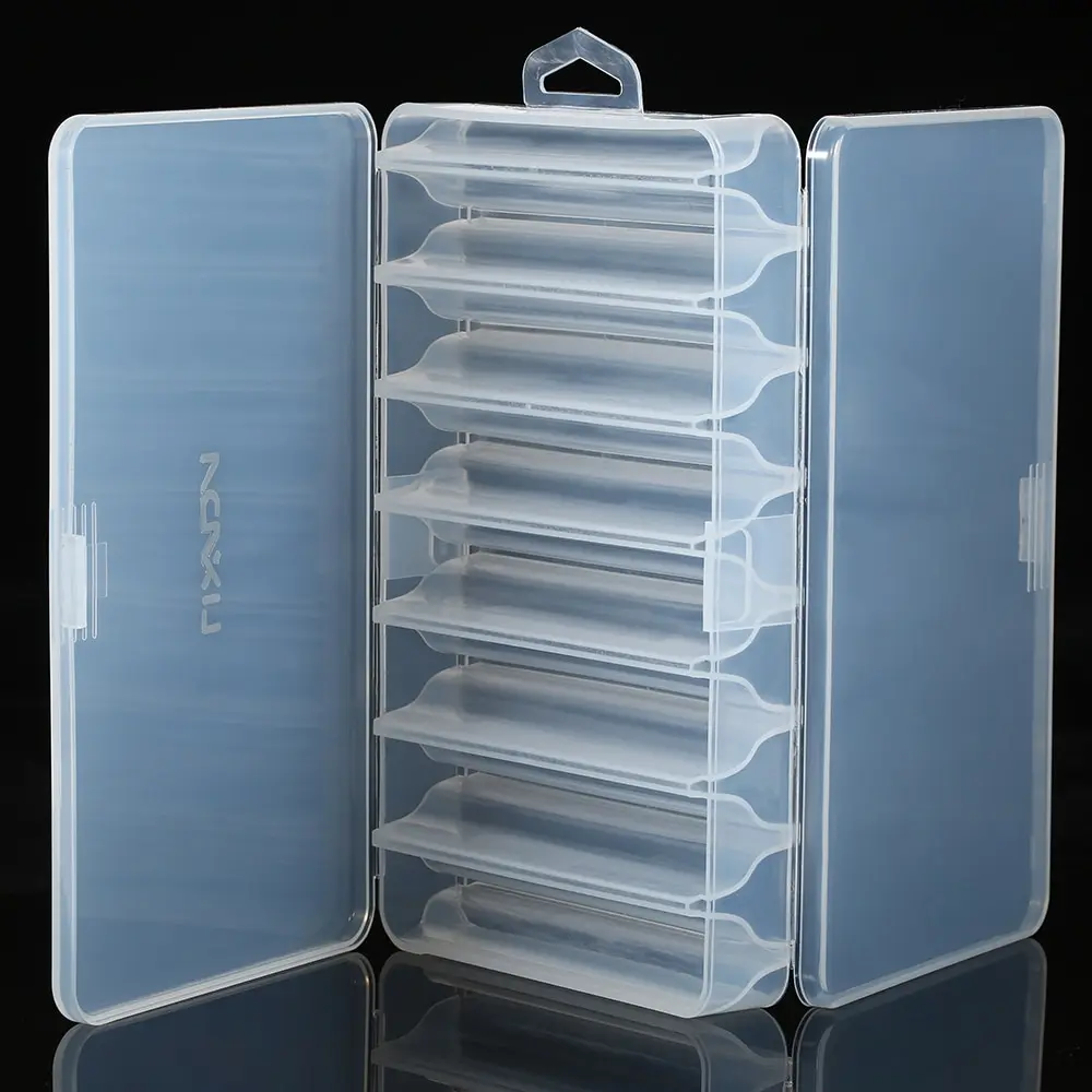 

Lixada 5 Compartment Fishing Bait Lure Hooks Box Bait Storage Case Fishing Tool Tackle Organizer Sorting fishing tackle box
