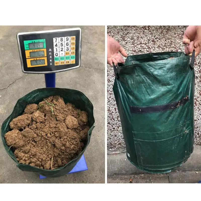 DIY картофелеуборочная Плантатор из полиэтиленовой ткани для овощей, огородная Сумка-контейнер, Овощная садоводческая утолщенная садовая горшочек, мешок для выращивания, товары для сада
