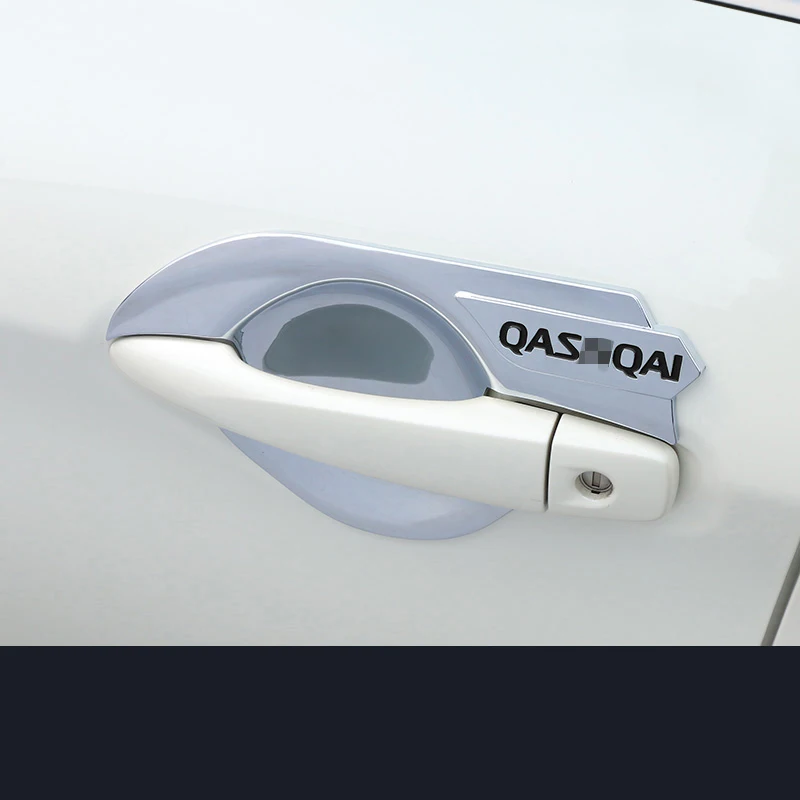 

For Nissan Qashqai J11 2014-2019 Car Styling Door Handle Cover Door Bowl Frame Trim Sticker Accessories door bowl