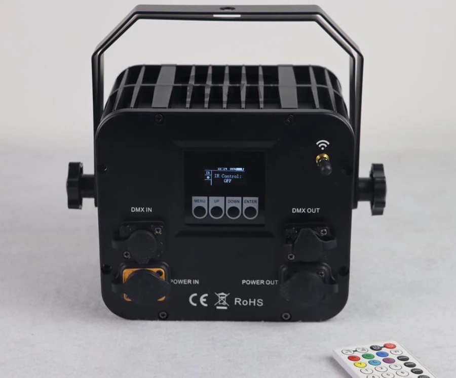 6XLOT F светильник чехол для упаковки водонепроницаемый 6x18 Вт 6 в 1 RGBWA UV DMX Led Par
