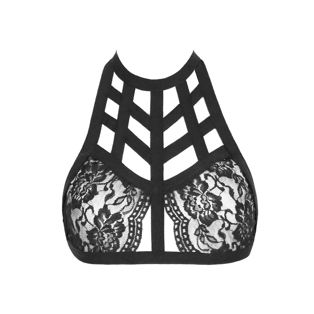 Женская Клубная одежда без рукавов, бандажные топы, открытая майка с лямкой через шею, сексуальные и Клубные укороченные топы, новые модные рубашки