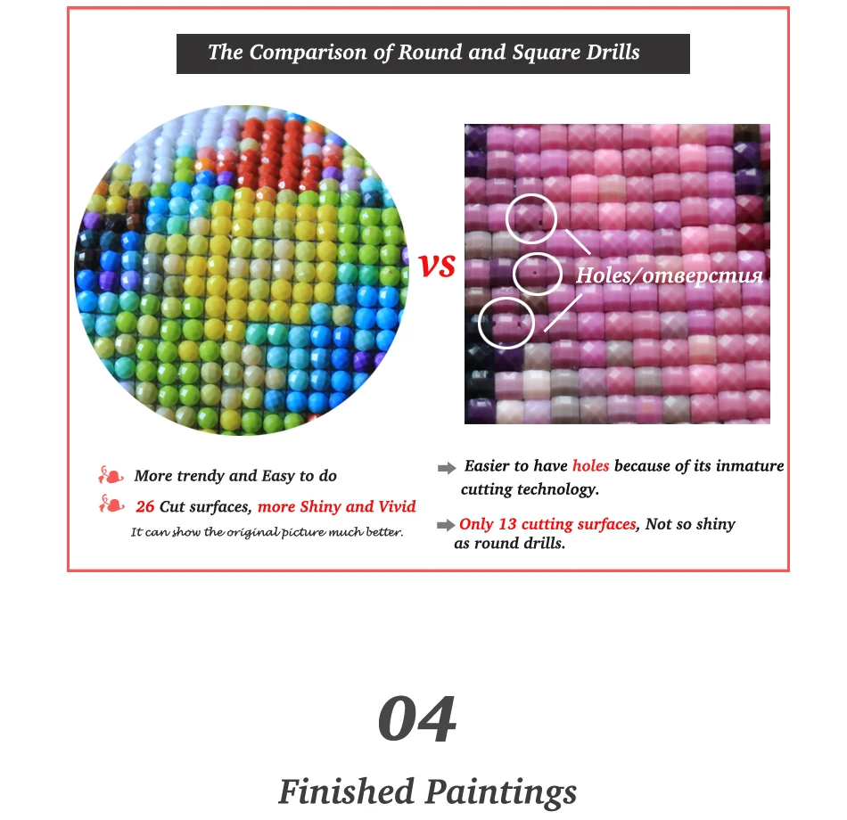 Diamond Embroidery Mosaic 5d Diy Diamond Painting cross stitch sets for Round crystal Drill patterns Rhinestones Embroidered Mazayka picture needlework (3)