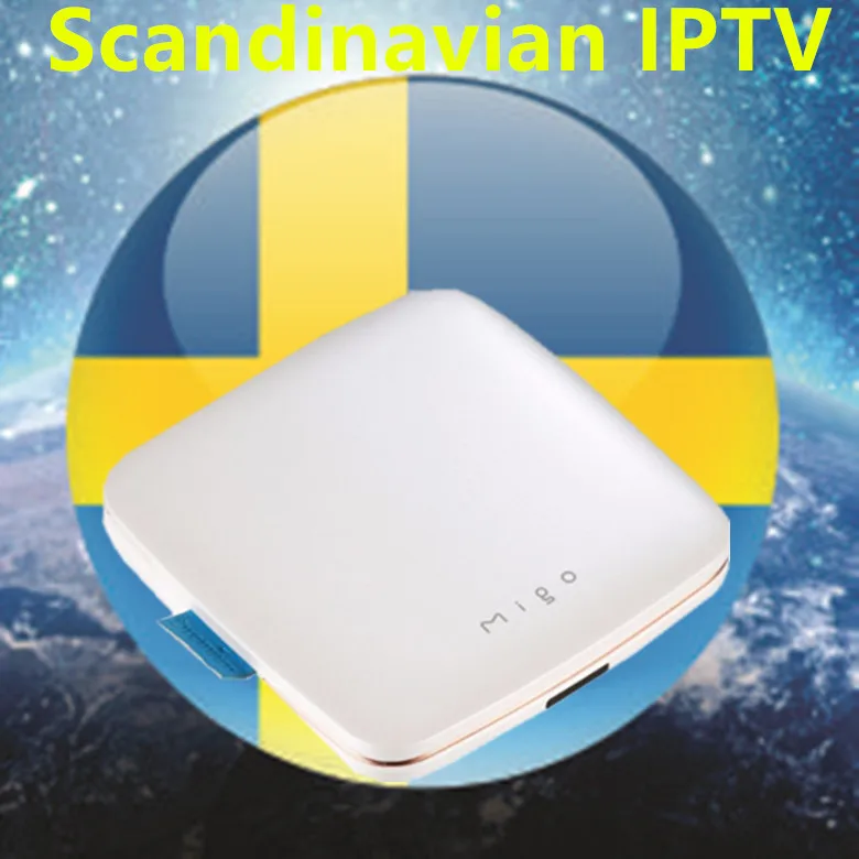 

ipremium Migo Stalker 4K Ultra HD H.265 Android TV Box For Europe/Sweden/French/Germany/Italy/XXX 4000+ Scandinavian channels
