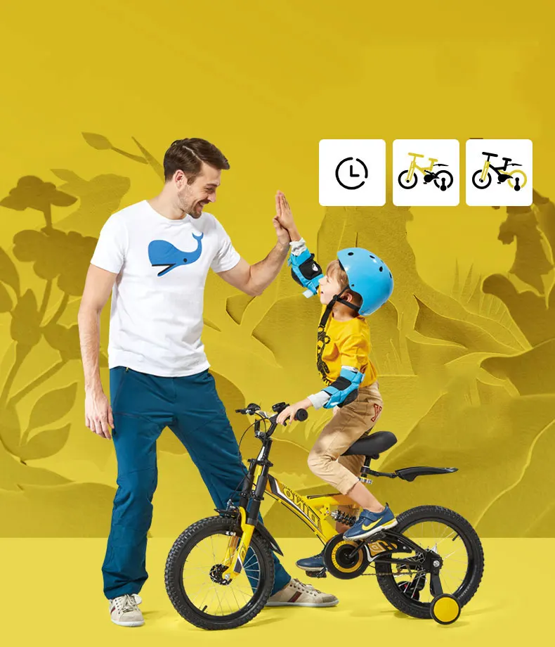 Детский велосипед 3-12 лет 14 дюймов амортизатор двойной тормоз различные варианты безопасный и безопасный ребенок любимый