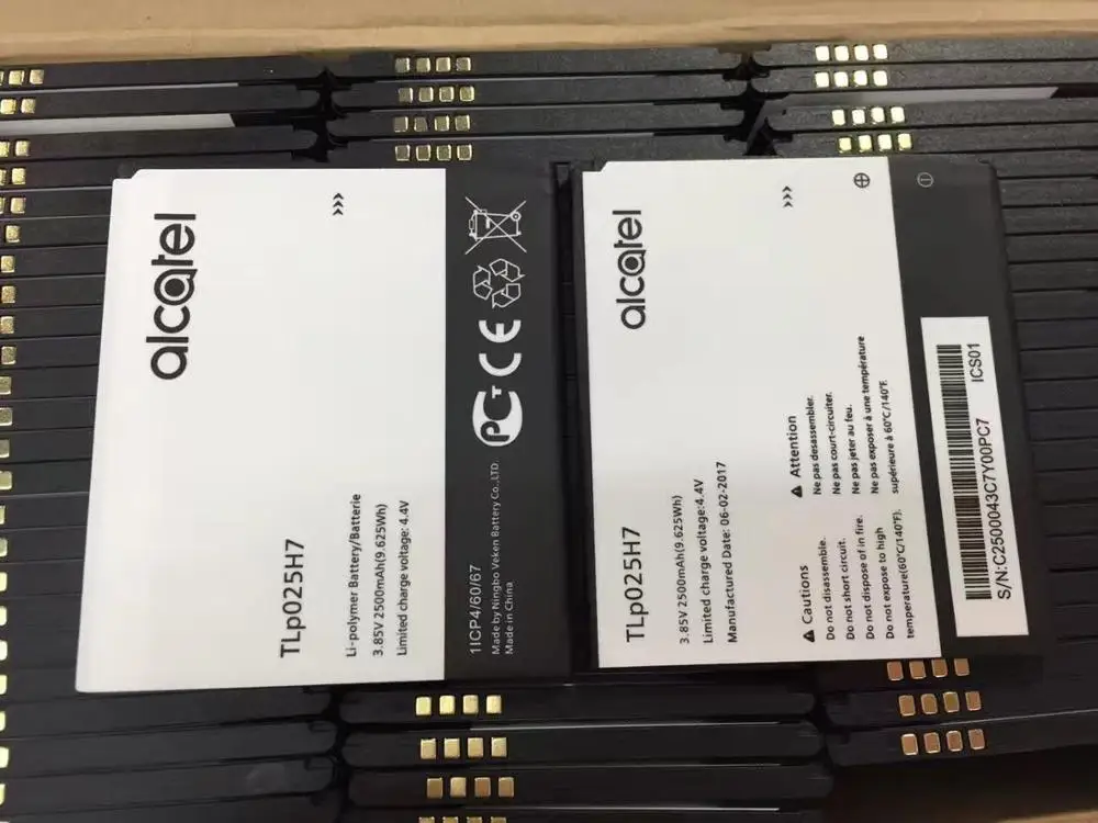 3 85 V 2500 мА/ч TLp025H7 для Alcatel OneTouch Idol 4 OT-5051X OT-5051D 5051X 5051D Батарея | Мобильные телефоны и