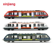 3 цвета имитационная модель поезда из сплава высокоскоростные модели поездов металлические литые игрушки для детей Обучающие Игрушки транспортные средства Подарки