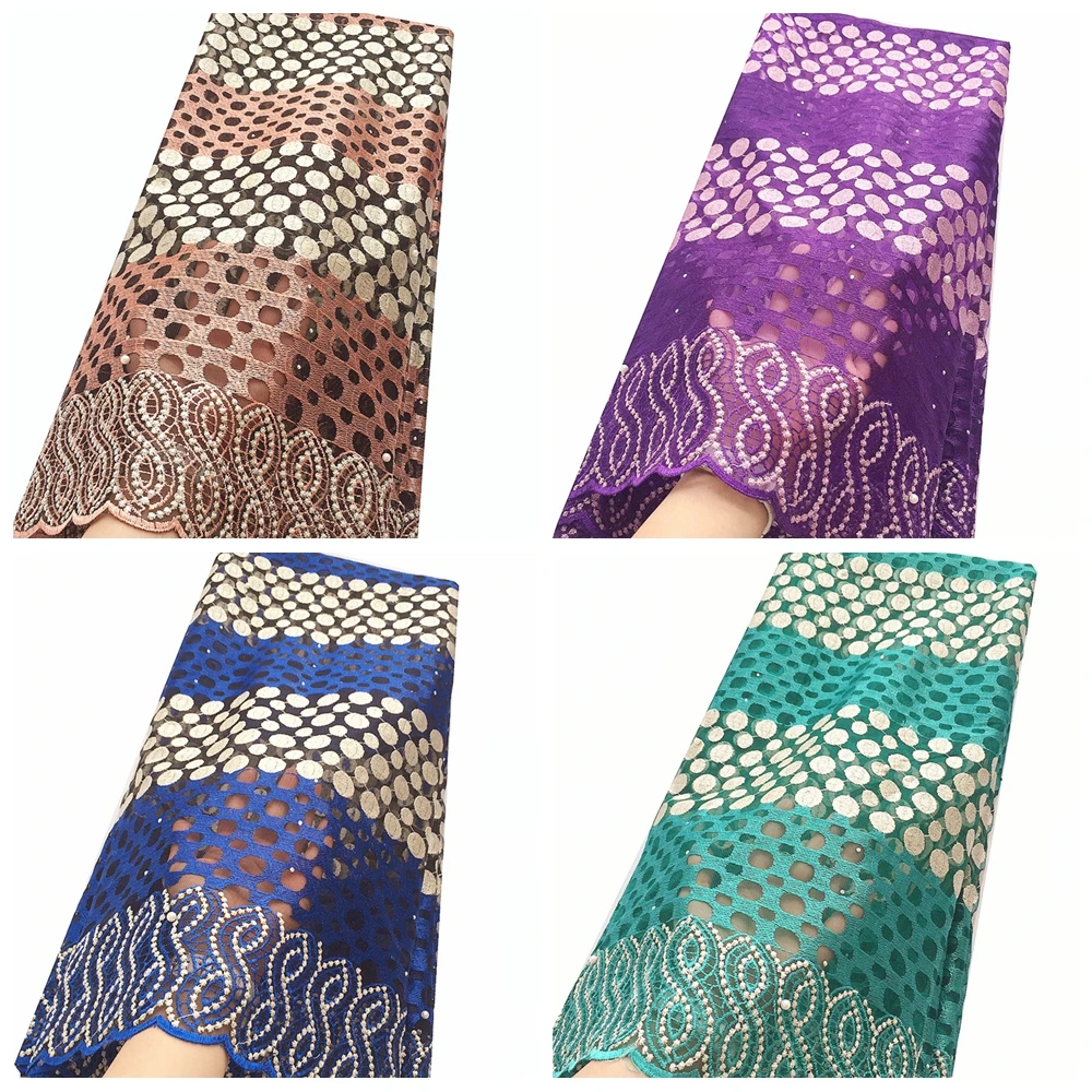 Nigerian Lace Fabric 2018 High Quality Lace